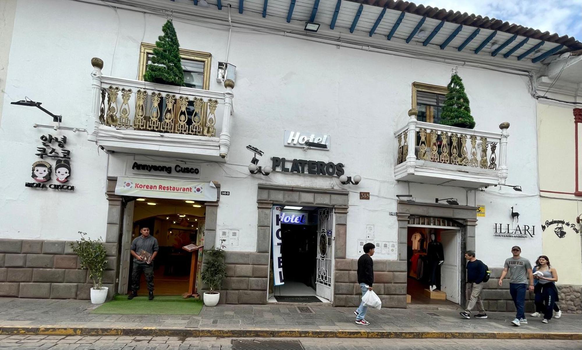 Hotel Plateros Cuzco Kültér fotó